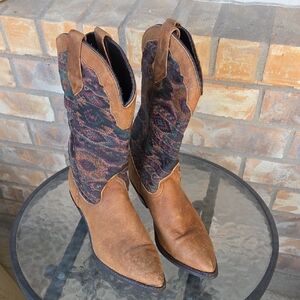 DINGO Women's Western Cowgirl Boots Point Toe Size 8.5